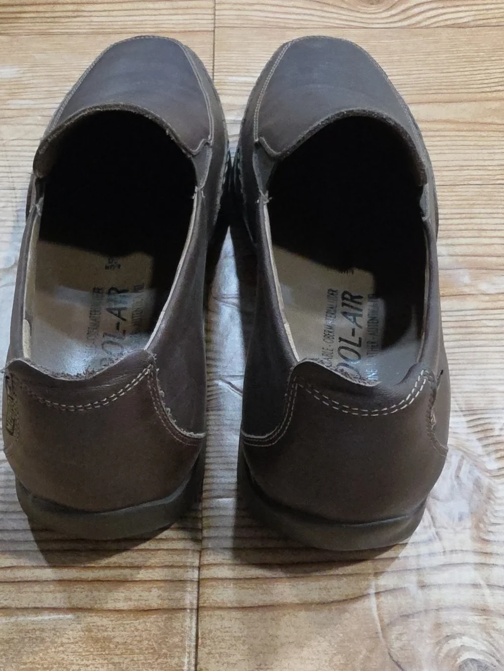 Mephisto Leather Slip On Loafers Men Size 10.5